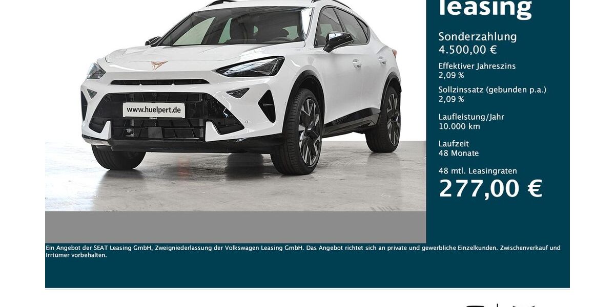 Cupra Formentor 1.296 km 37.333 &euro; Dortmund 44269