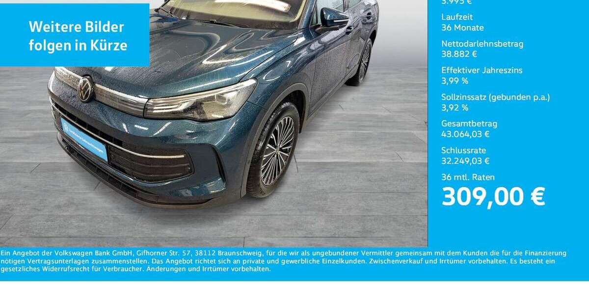 VW Tiguan 13.863 km 42.877 &euro; Dortmund 44141