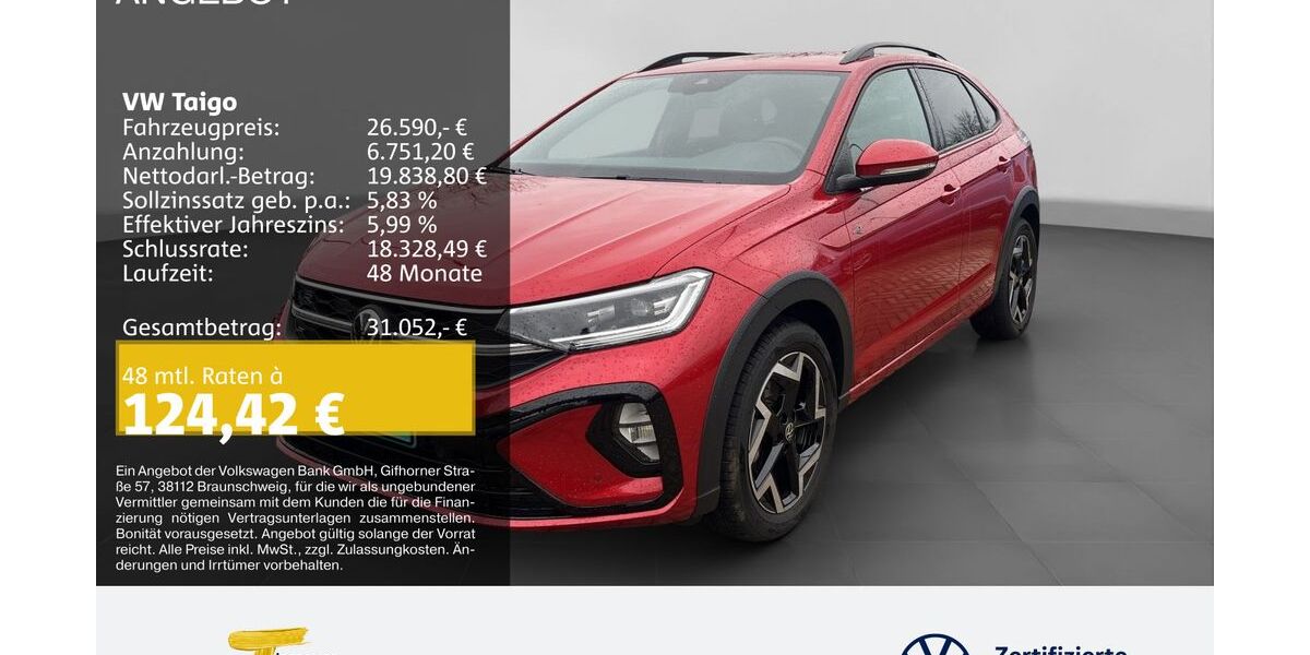 VW Taigo 4.694 km 25.390 &euro; Dorsten 46282