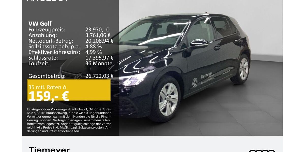 VW Golf 39.999 km 22.470 &euro; Bochum 44809