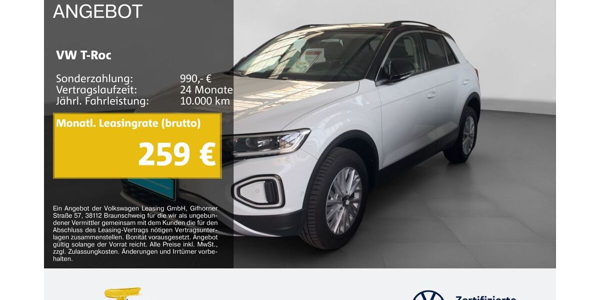 VW T-Roc 7.791 km 28.850 &euro; Gelsenkirchen 45888