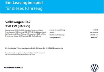 VW ID.7 13.731 km 55.000 &euro; Mülheim an der Ruhr 45481