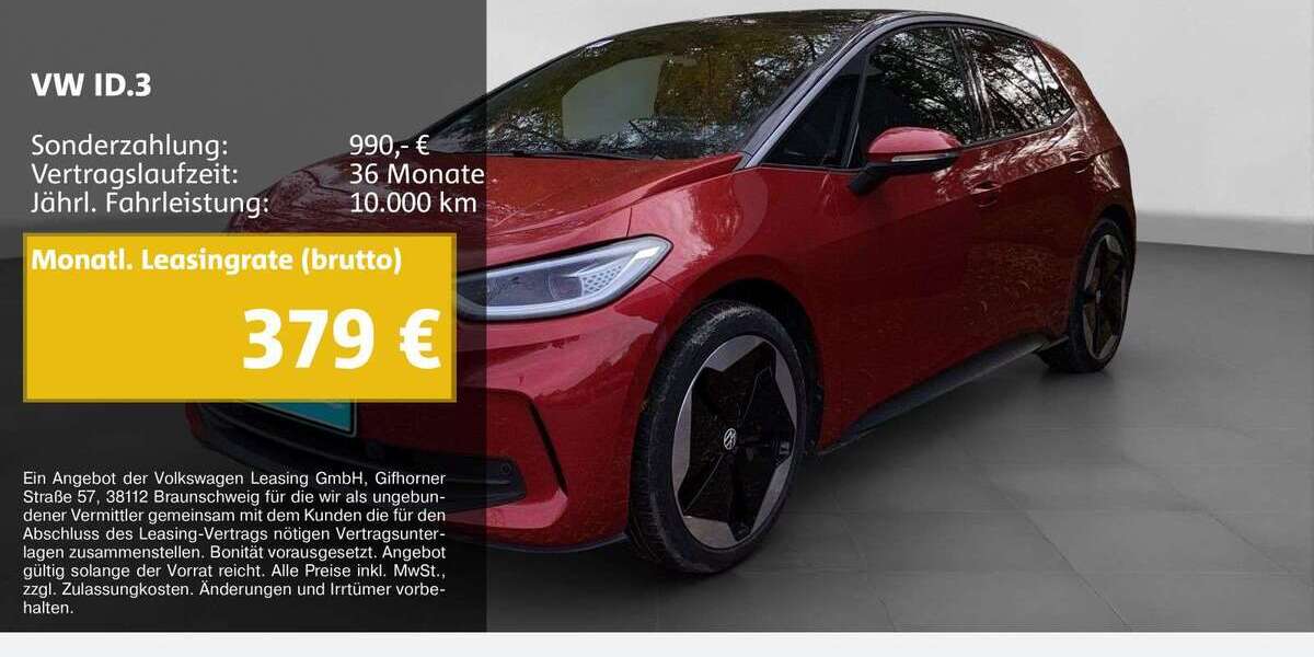 VW ID.3 52.045 km 31.390 &euro; Castrop-Rauxel 44575