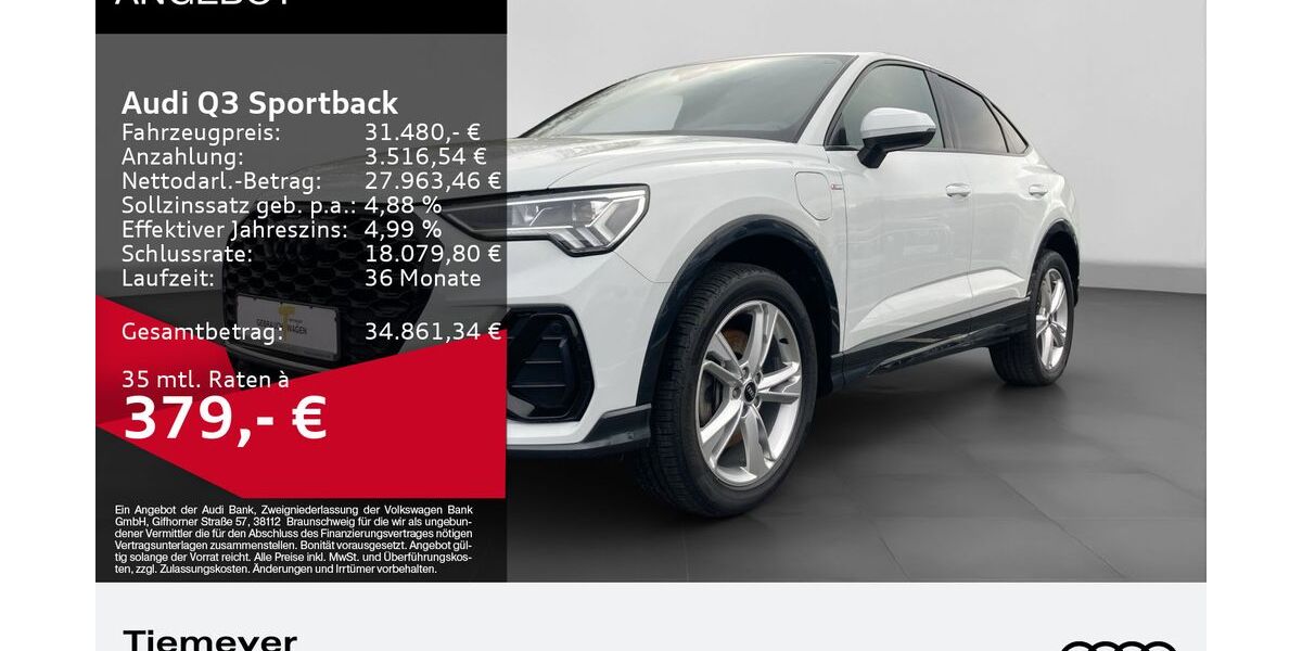 Audi Q3 54.999 km 31.480 &euro; Bochum 44892
