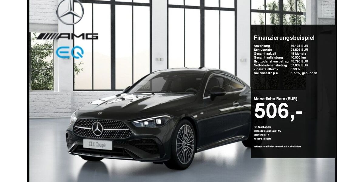 Mercedes-Benz CLE 300 6.989 km 53.770 &euro; Dortmund 44139