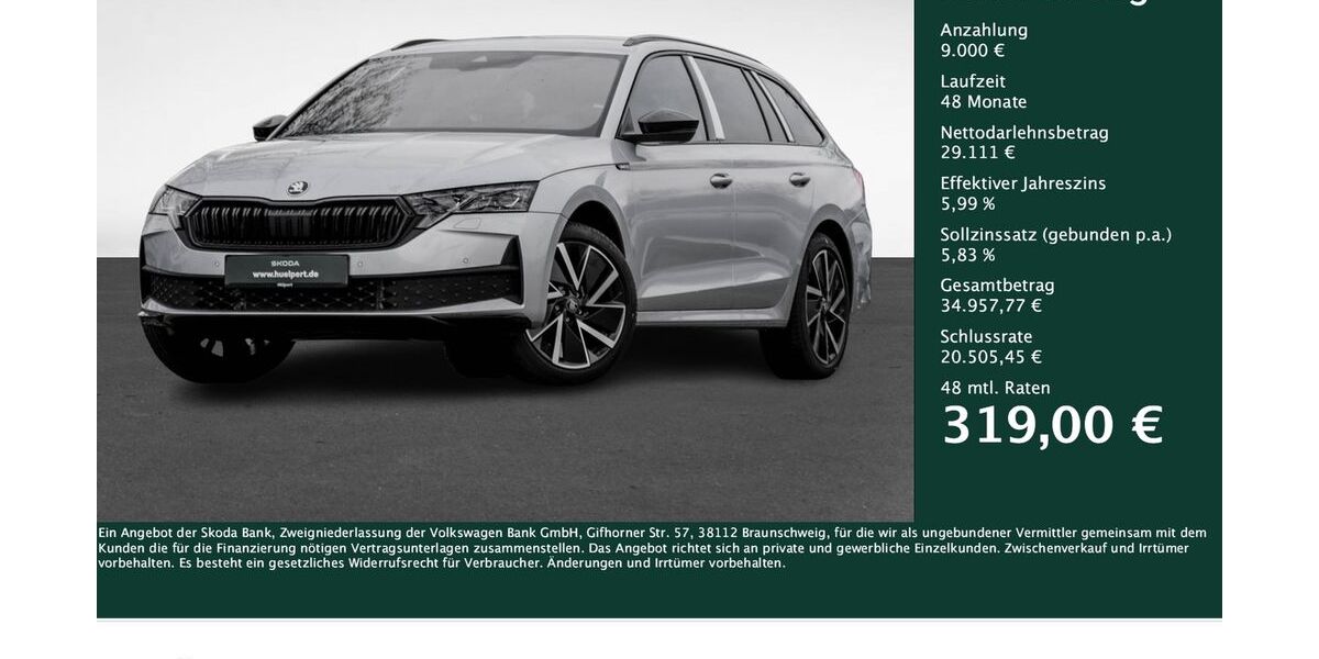 Skoda Octavia 11.606 km 35.611 &euro; Dortmund 44269