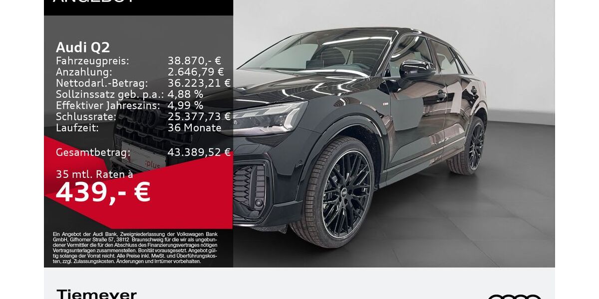 Audi Q2 9.999 km 38.870 &euro; Bochum 44809