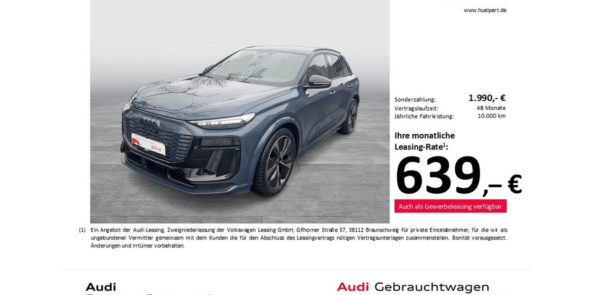 Audi Q6 e-tron 18.489 km 66.788 &euro; Dortmund 44143