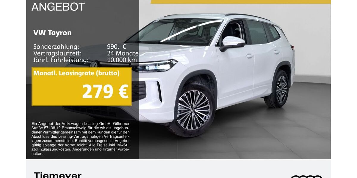 VW Tayron 18.125 km 34.980 &euro; Bochum 44809