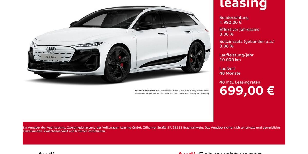 Audi A6 e-tron 9.049 km 78.977 &euro; Dortmund 44143