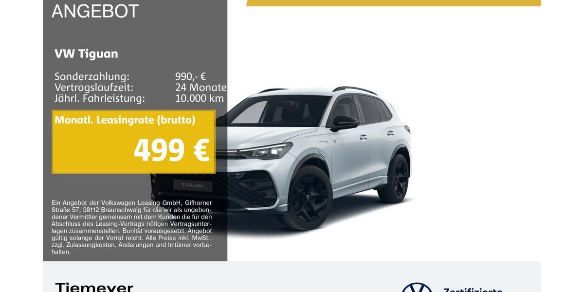 VW Tiguan 9.819 km 45.550 &euro; Bochum 44892