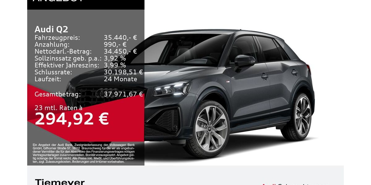 Audi Q2 12.604 km 35.440 &euro; Bochum 44809