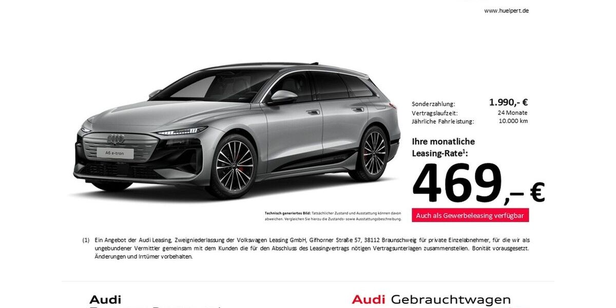Audi A6 e-tron 17.367 km 61.511 &euro; Dortmund 44143