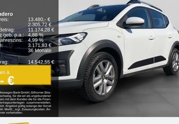 Dacia Sandero 54.510 km 13.480 &euro; Bochum 44892