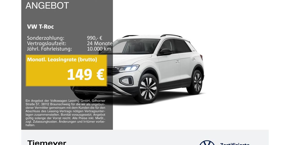 VW T-Roc 24.163 km 22.240 &euro; Bochum 44892