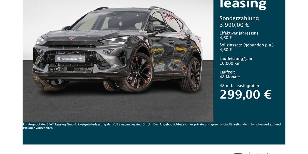 Cupra Formentor 5.298 km 35.444 &euro; Dortmund 44379