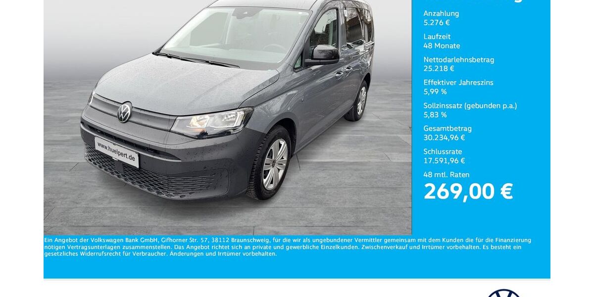 VW Caddy 9.851 km 29.894 &euro; Dortmund 44379