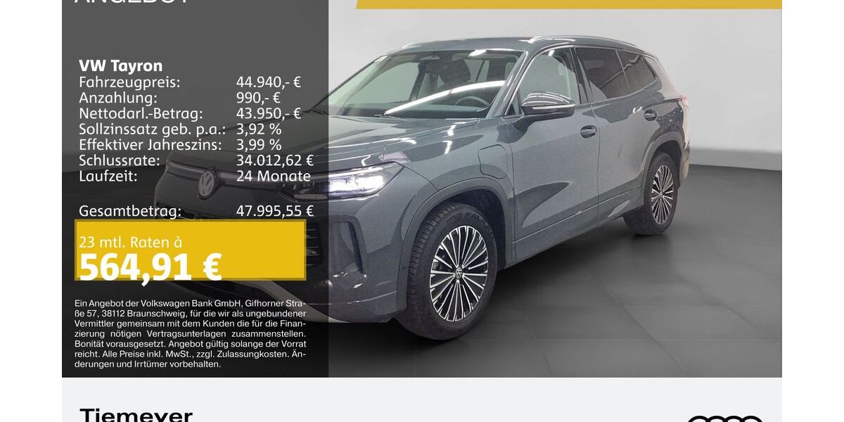 VW Tayron 26.244 km 43.830 &euro; Bochum 44809