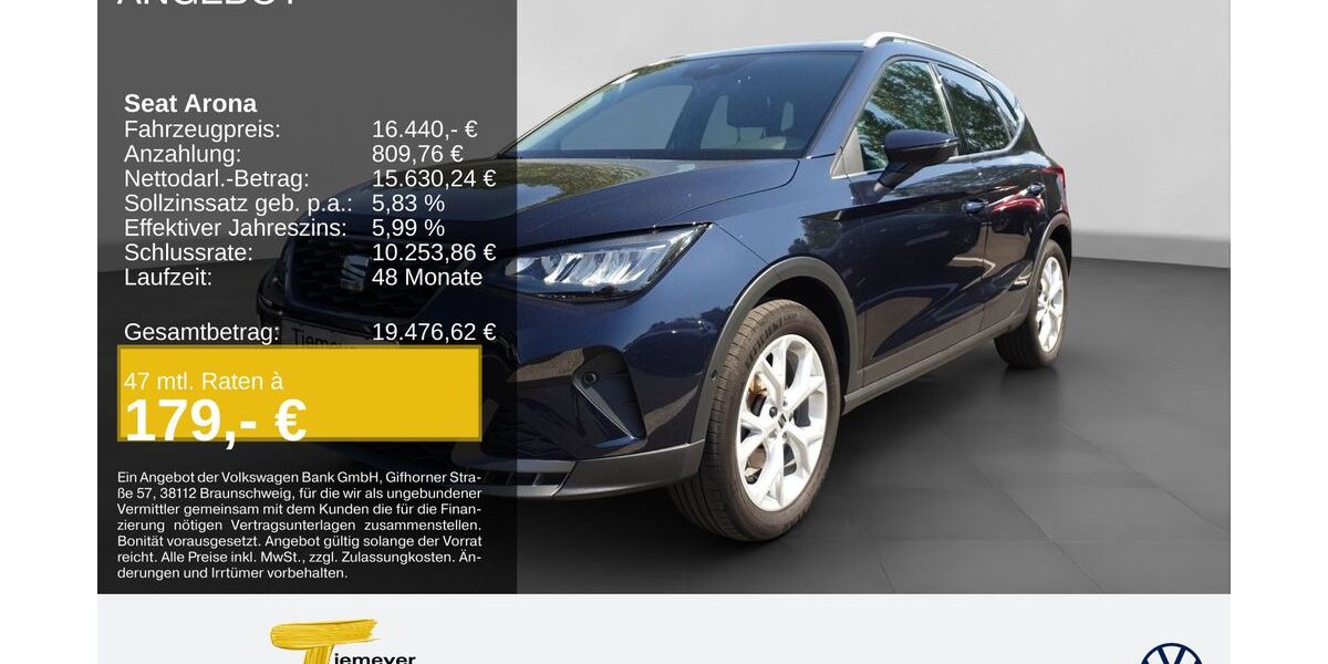 Seat Arona 44.827 km 15.730 &euro; Bochum 44892