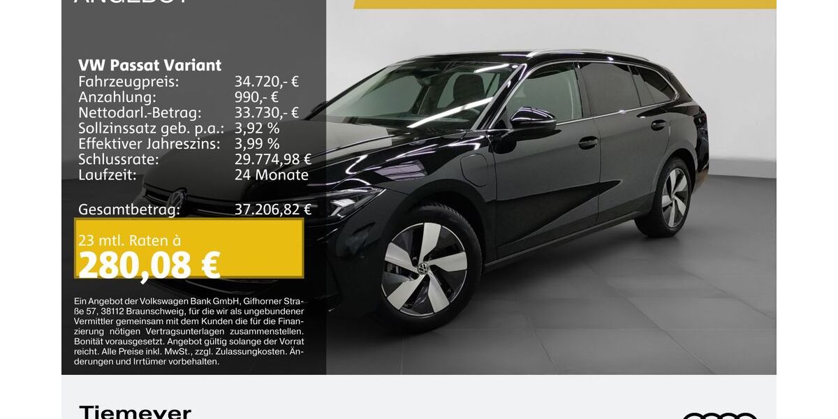 VW Passat Variant 26.769 km 33.980 &euro; Bochum 44809