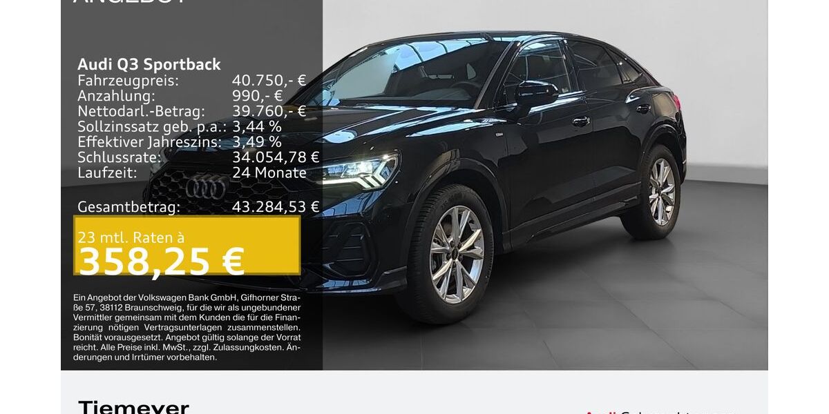 Audi Q3 23.983 km 40.550 &euro; Dorsten 46284
