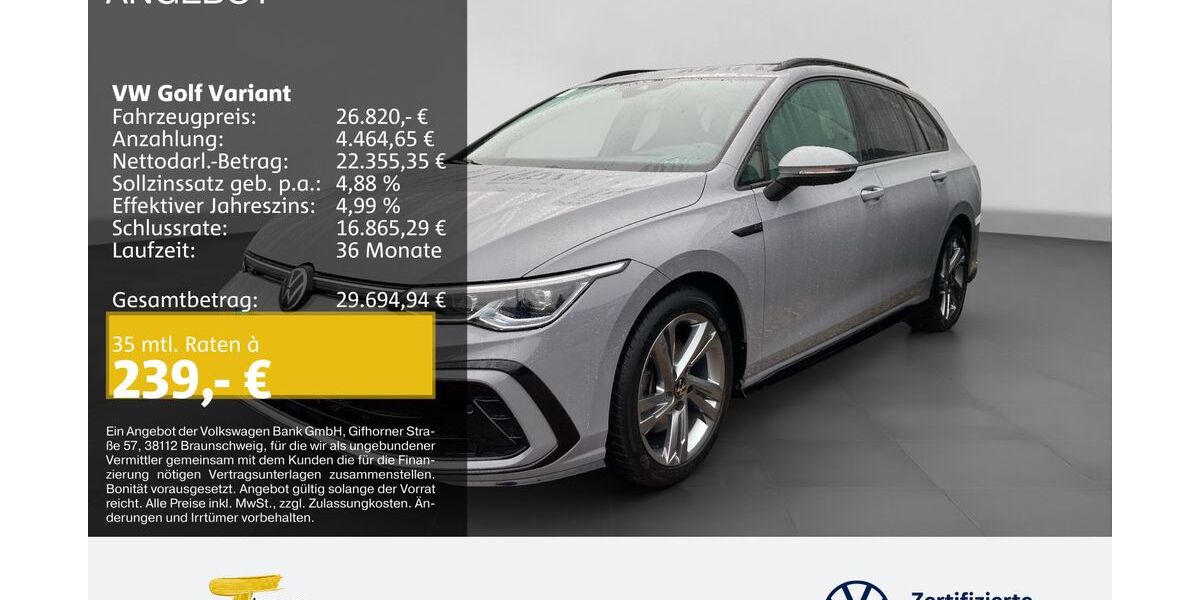 VW Golf 62.238 km 26.820 &euro; Bochum 44892