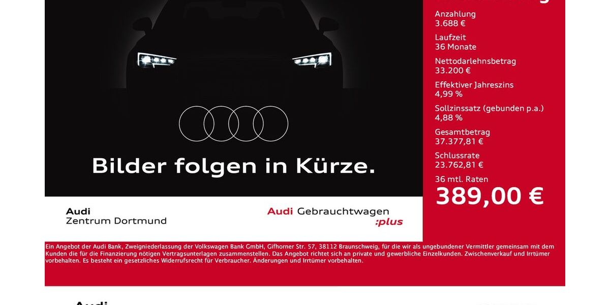 Audi A3 7.581 km 36.888 &euro; Dortmund 44143