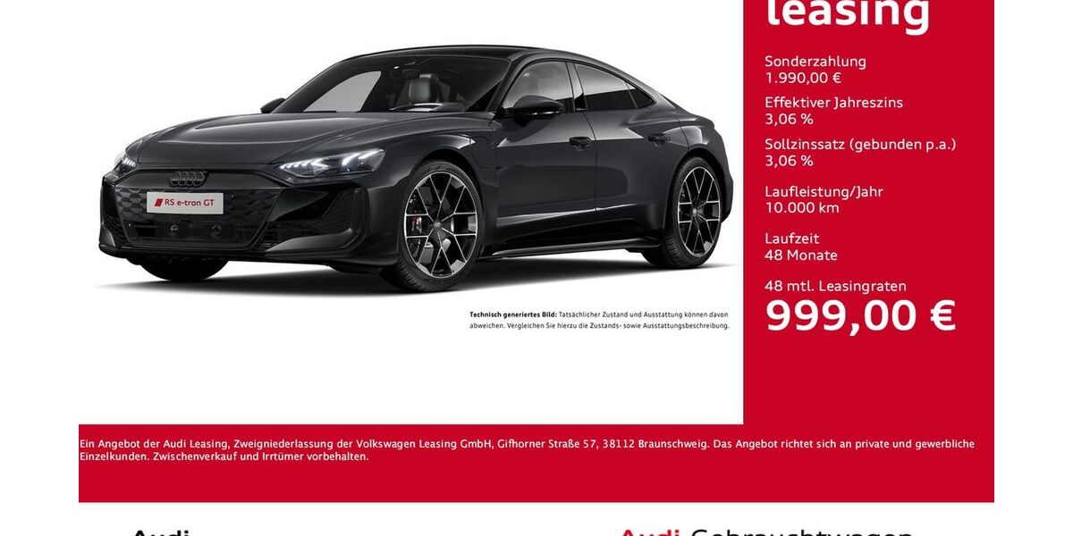 Audi RS e-tron GT 12.575 km 116.888 &euro; Dortmund 44143