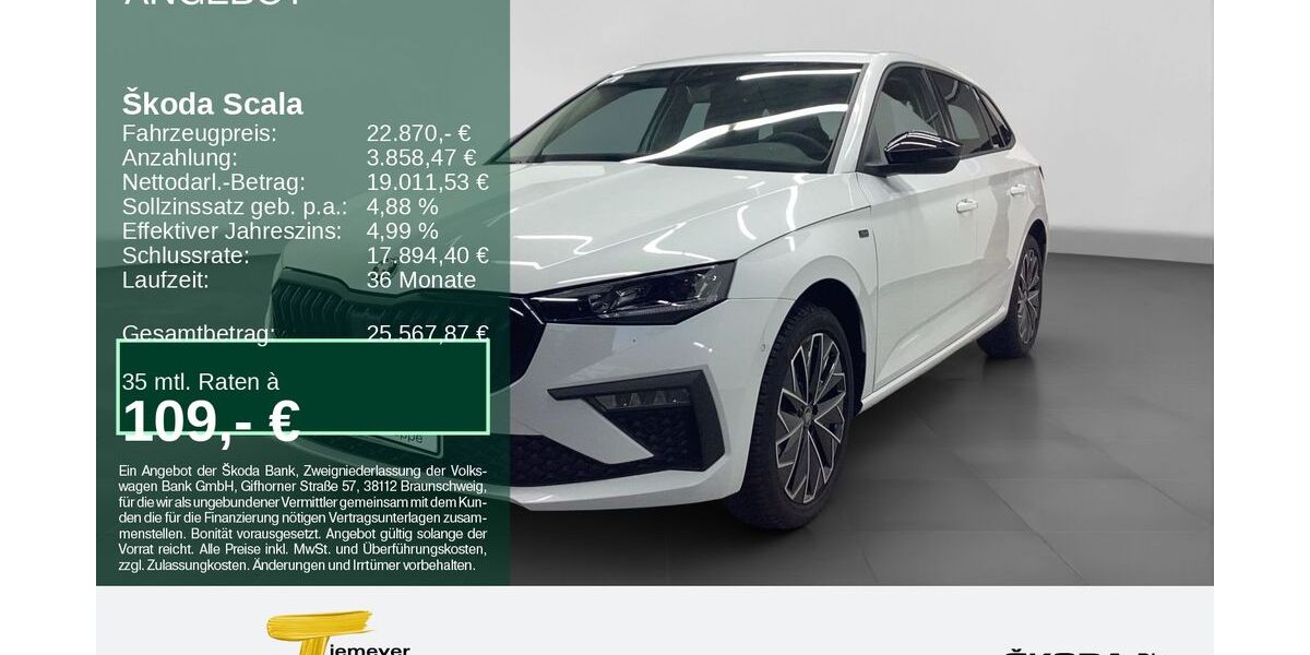 Skoda Scala 21.620 km 22.210 &euro; Bochum 44809