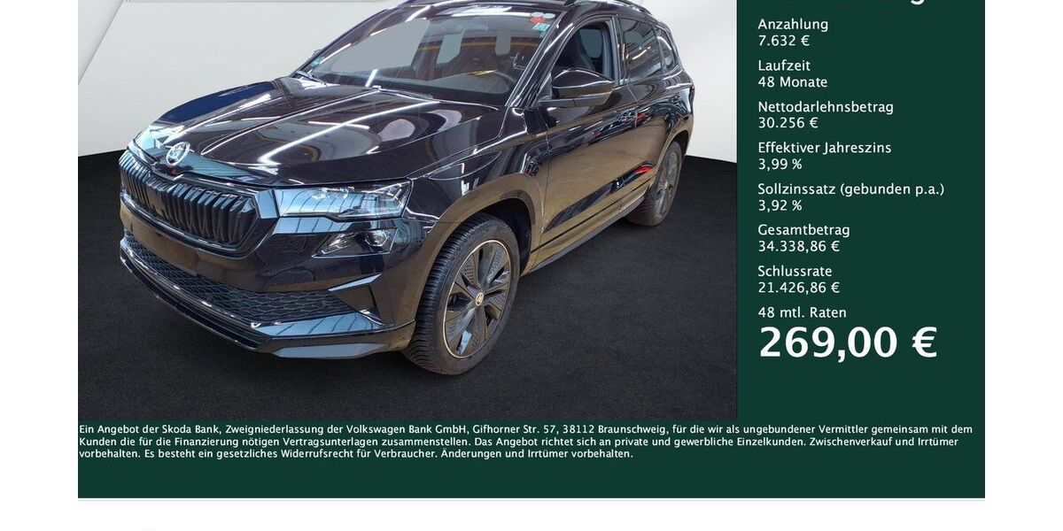 Skoda Karoq 19.955 km 37.688 &euro; Dortmund 44309