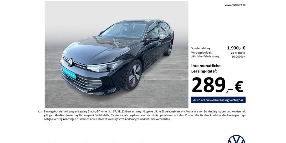 VW Passat Variant 6.658 km 38.228 &euro; Dortmund 44141