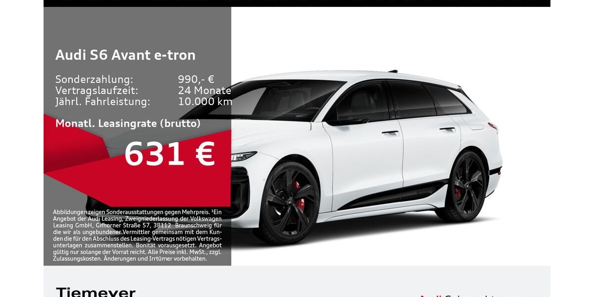 Audi S6 e-tron 10.968 km 78.820 &euro; Bochum 44809