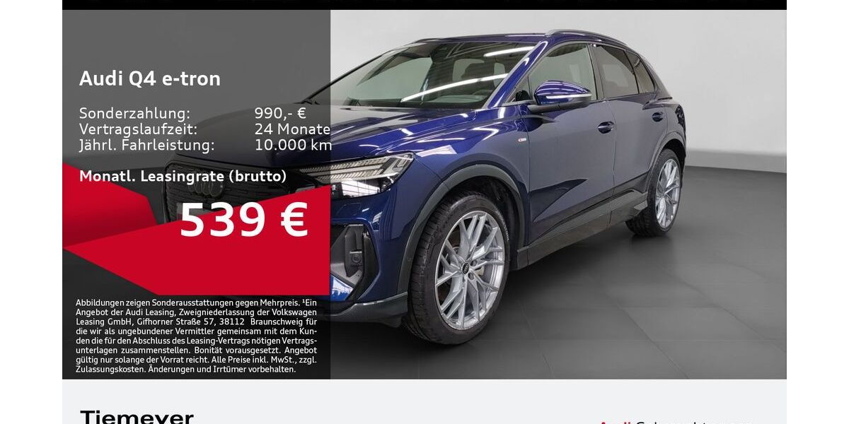 Audi Q4 e-tron 23.382 km 42.630 &euro; Bochum 44809