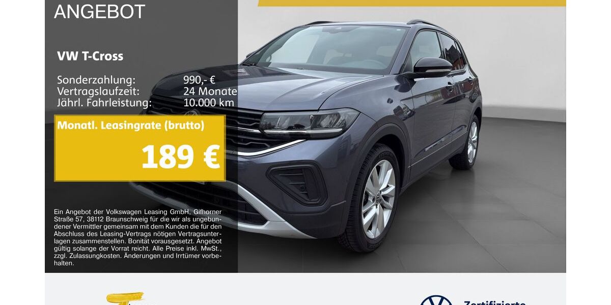 VW T-Cross 21.801 km 23.750 &euro; Castrop-Rauxel 44575