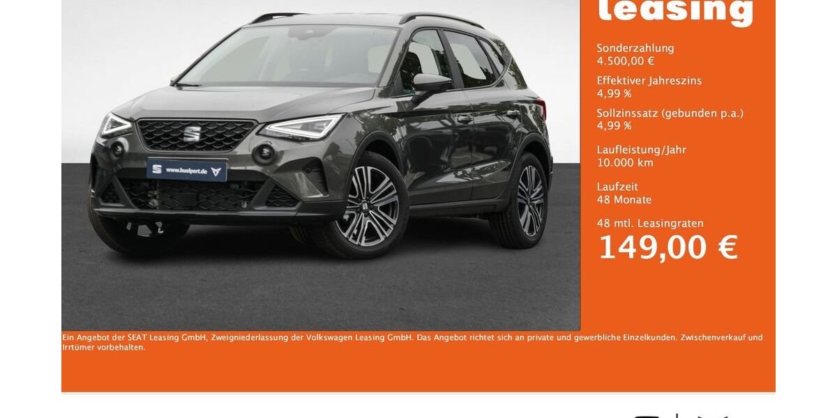 Seat Arona 1.990 km 25.822 &euro; Dortmund 44379