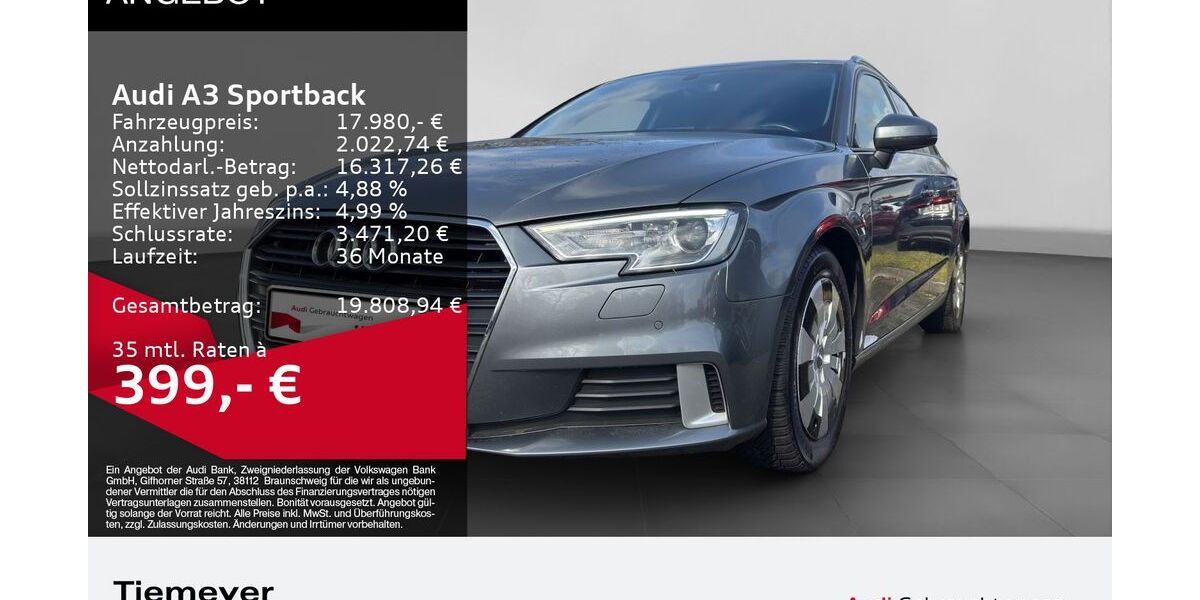 Audi A3 106.720 km 16.740 &euro; Dorsten 46284