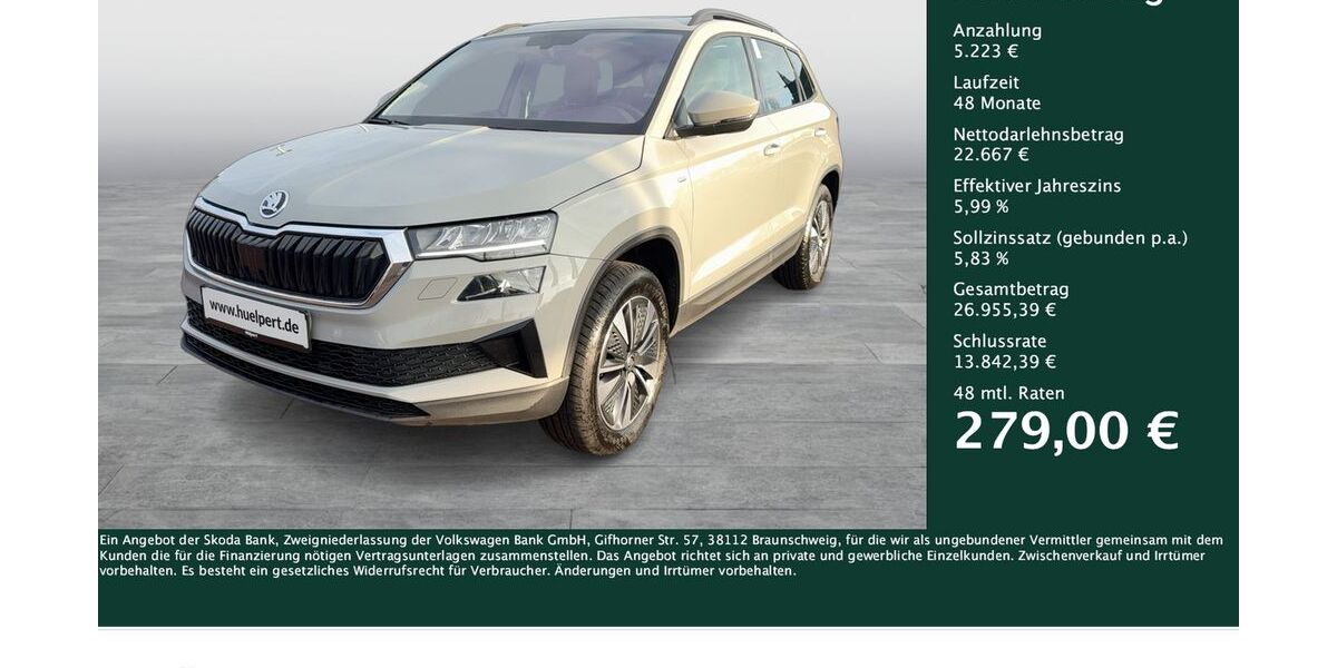 Skoda Karoq 98.463 km 27.652 &euro; Dortmund 44309