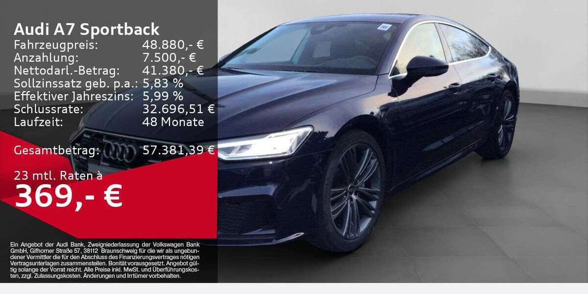 Audi A7 34.291 km 46.880 &euro; Gelsenkirchen 45894