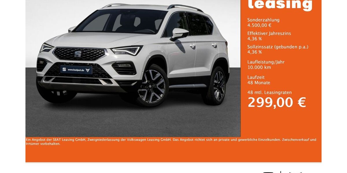 Seat Ateca 1.990 km 35.444 &euro; Dortmund 44379