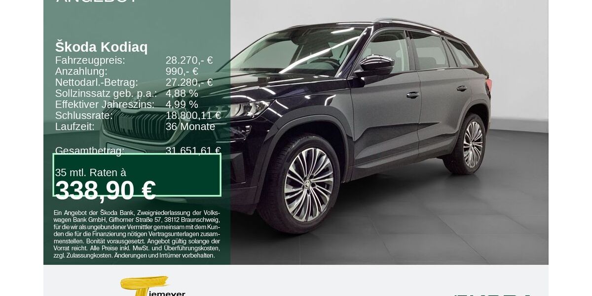 Skoda Kodiaq 87.481 km 26.970 &euro; Bochum 44809