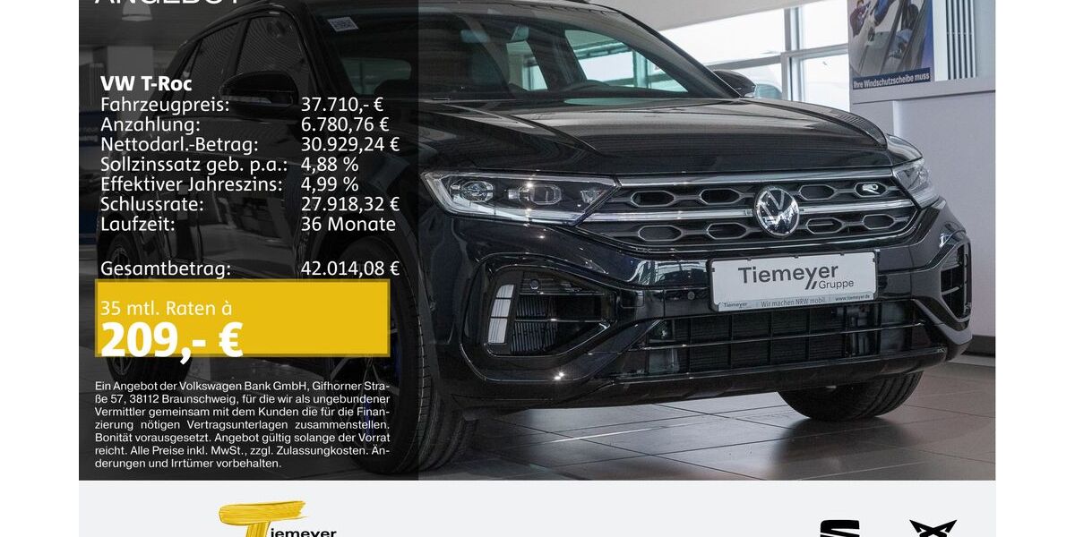 VW T-Roc 32.136 km 36.310 &euro; Bochum 44809