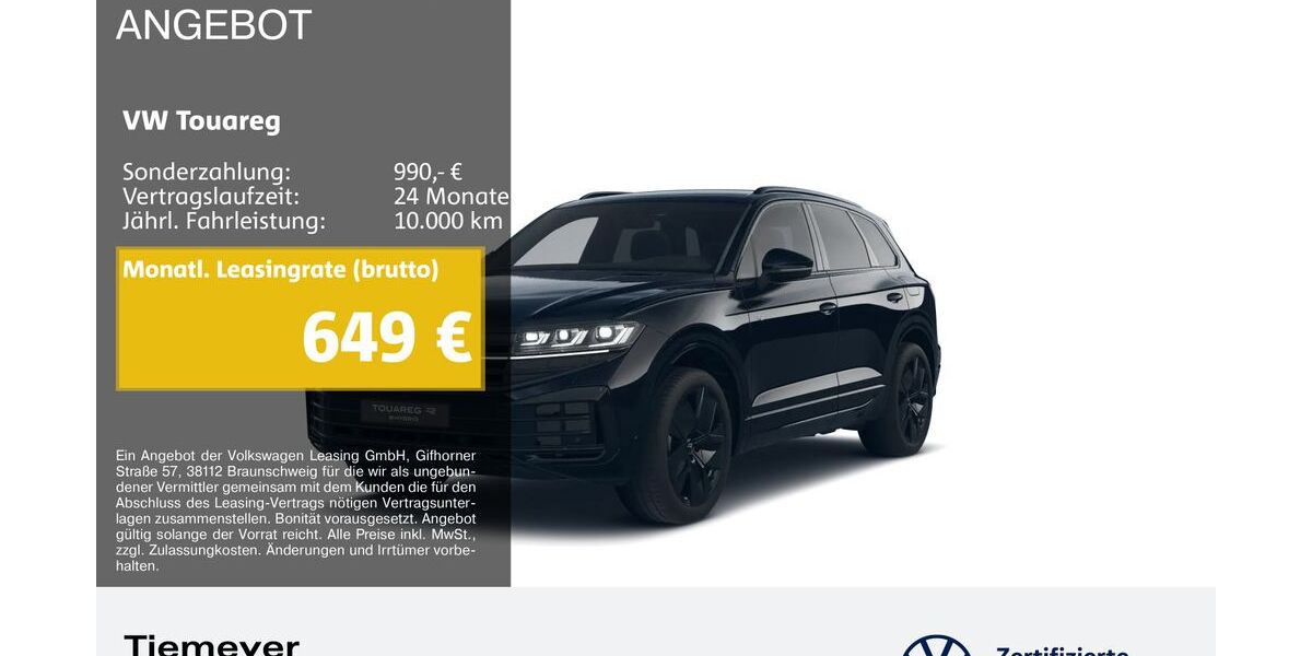 VW Touareg 21.724 km 71.760 &euro; Bochum 44892