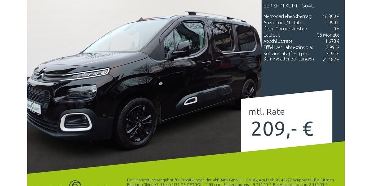 Citroen Berlingo 80.072 km 20.949 &euro; Dortmund 44263