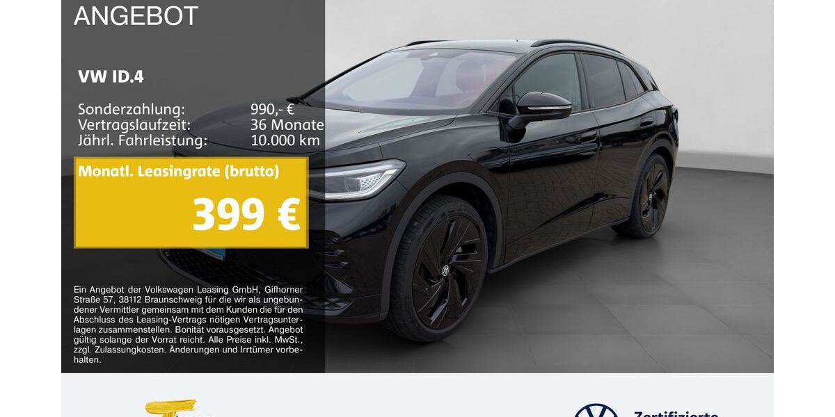 VW ID.4 11.374 km 39.420 &euro; Dorsten 46282