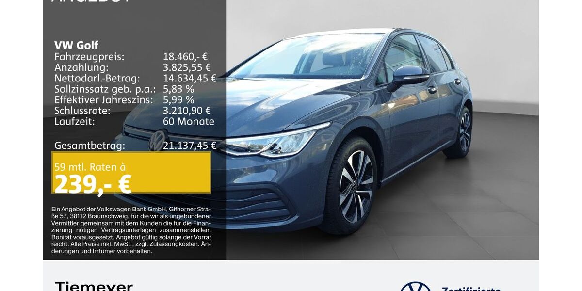 VW Golf 89.750 km 18.460 &euro; Bochum 44892