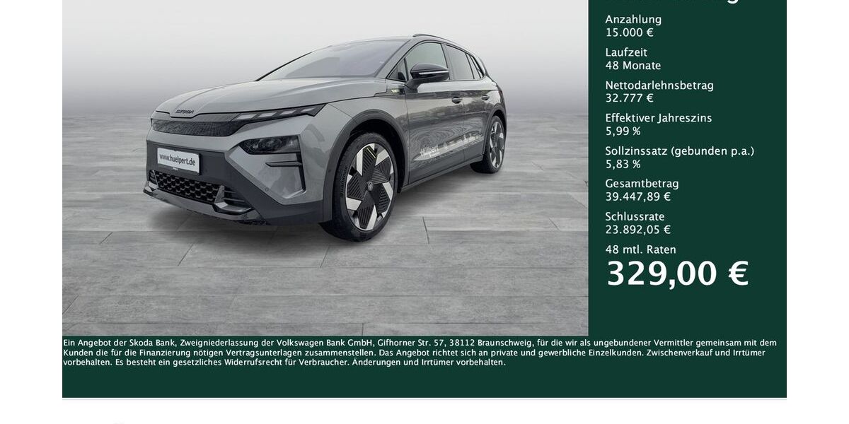 Skoda Elroq 1.238 km 47.777 &euro; Dortmund 44309