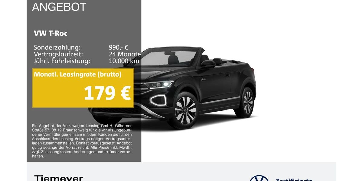 VW T-Roc 18.601 km 24.320 &euro; Bochum 44892
