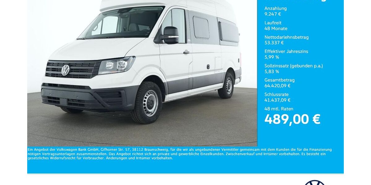 VW Crafter 10.589 km 62.584 &euro; Dortmund 44379