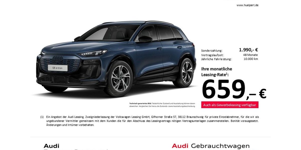 Audi Q6 e-tron 17.429 km 66.788 &euro; Dortmund 44143