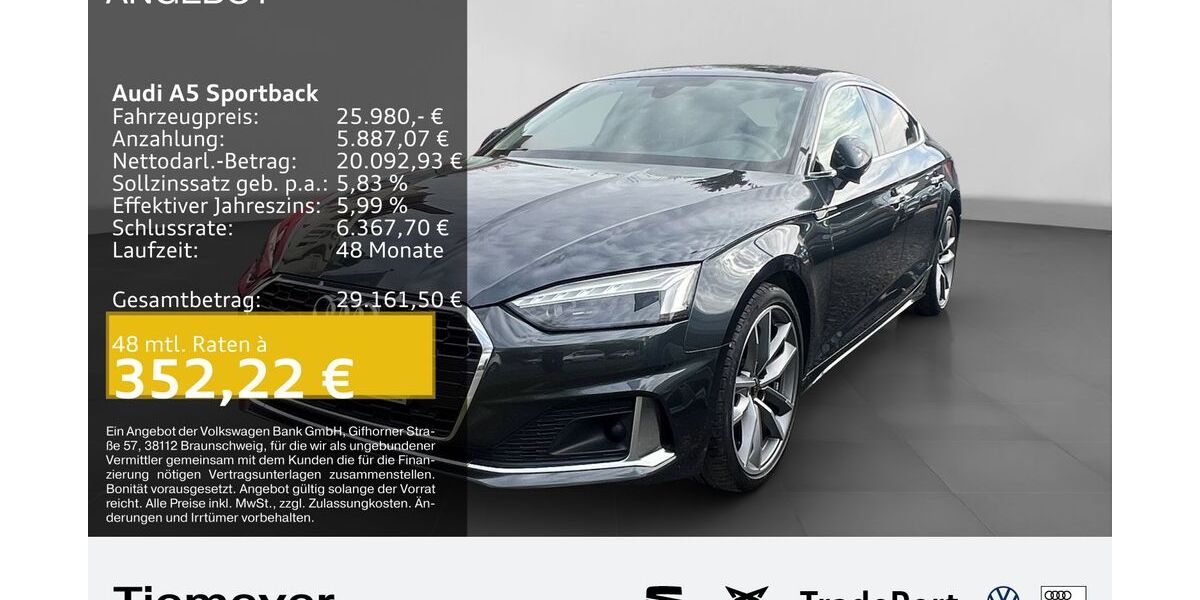 Audi A5 145.797 km 25.980 &euro; Recklinghausen 45663